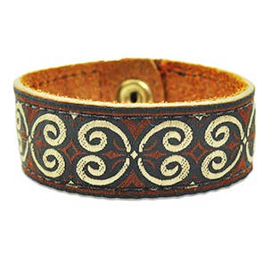 Manchette de poignet 1" brun papyrus pour la vente par Souldier