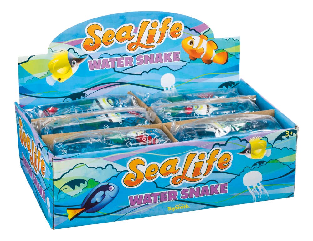 Toysmith - Wholesale Classic Toy - Kids - 5" Sealife Water Snake, Watch the Fish & Turtle Swim1