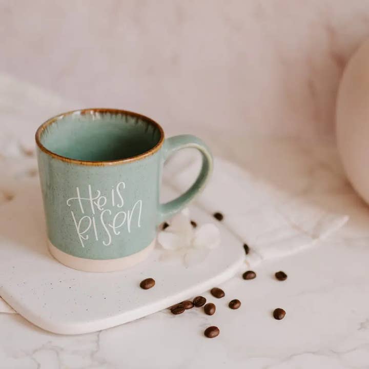 Paige Tate Christian Gifts - Wholesale Coffee Mug - "He is Risen" Mug: 12 oz (Christian Gifts)