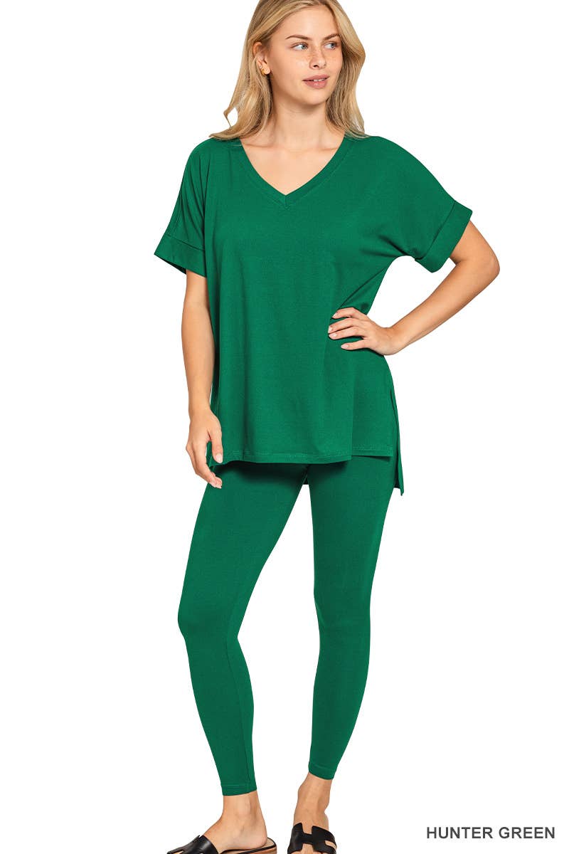 Vanilla Monkey - Wholesale Lounge Set - Women's - Brushed Dty Microfiber Loungewear Set8