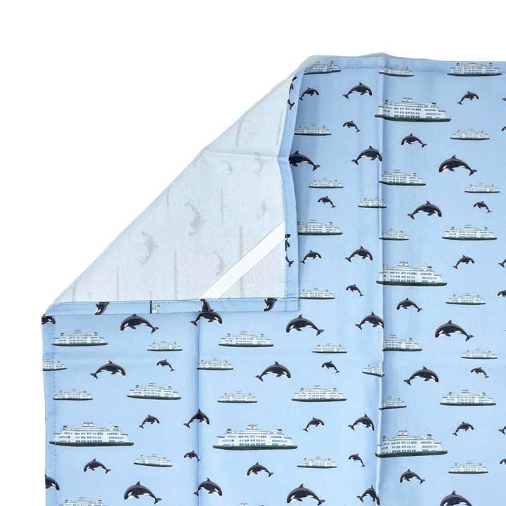 Yardia - Wholesale Tea Towel - Ferry Tea Towel - Organic Cotton Kitchen Towel1