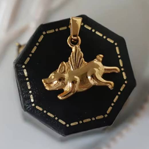 Deep South Originals Inc. - Wholesale Individual Charm/Pendant - When Pigs Fly ~ Deep South Originals0