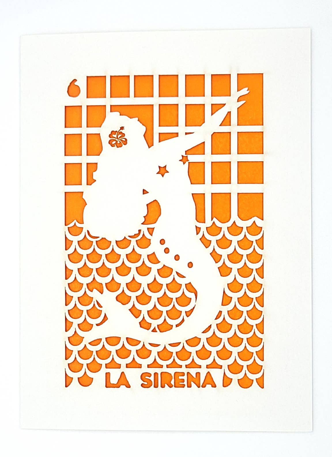 two hermanas - Wholesale Everyday Greeting Card - La Sirena - loteria3