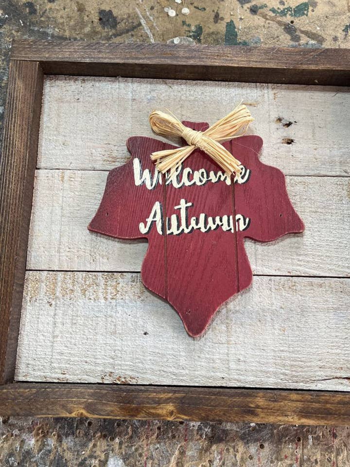 Red Leaf for wholesale by Rae Ray's Decor & More