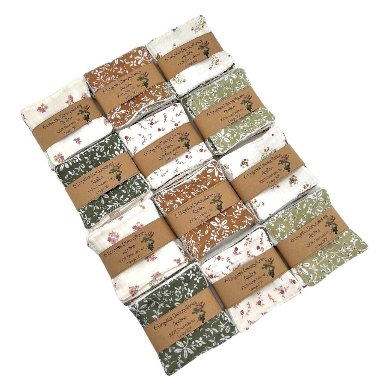 Emmanuel Création - Wholesale Makeup Remover - Eco-friendly makeup remover wipe, small model, “Apolline”1