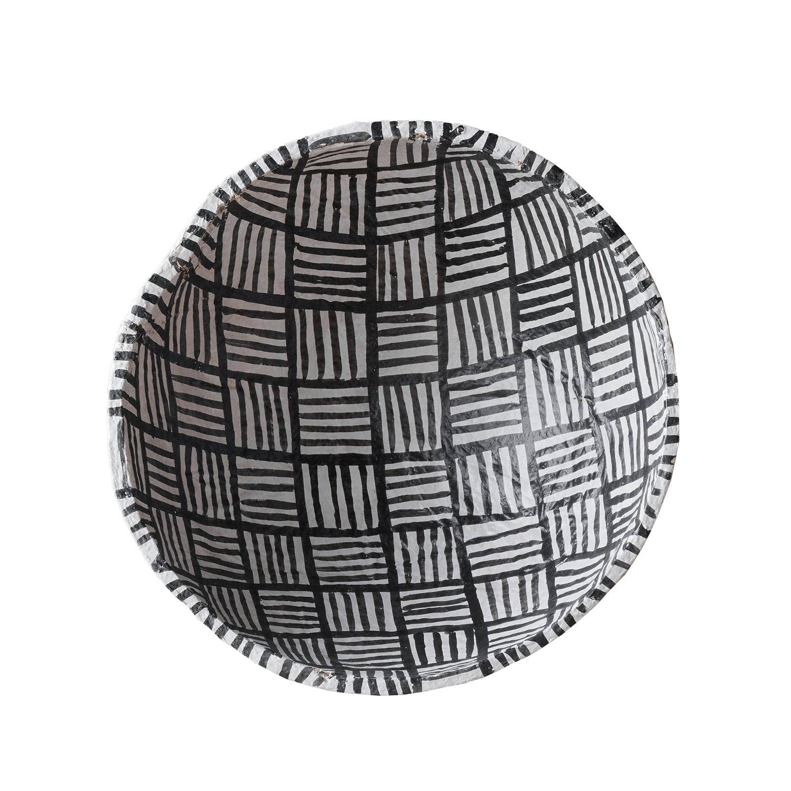 Blue Ocean Traders - Vente Assiettes/plats/bols de décoration - Bol en papier mâché peint à la main, ensemble de 24