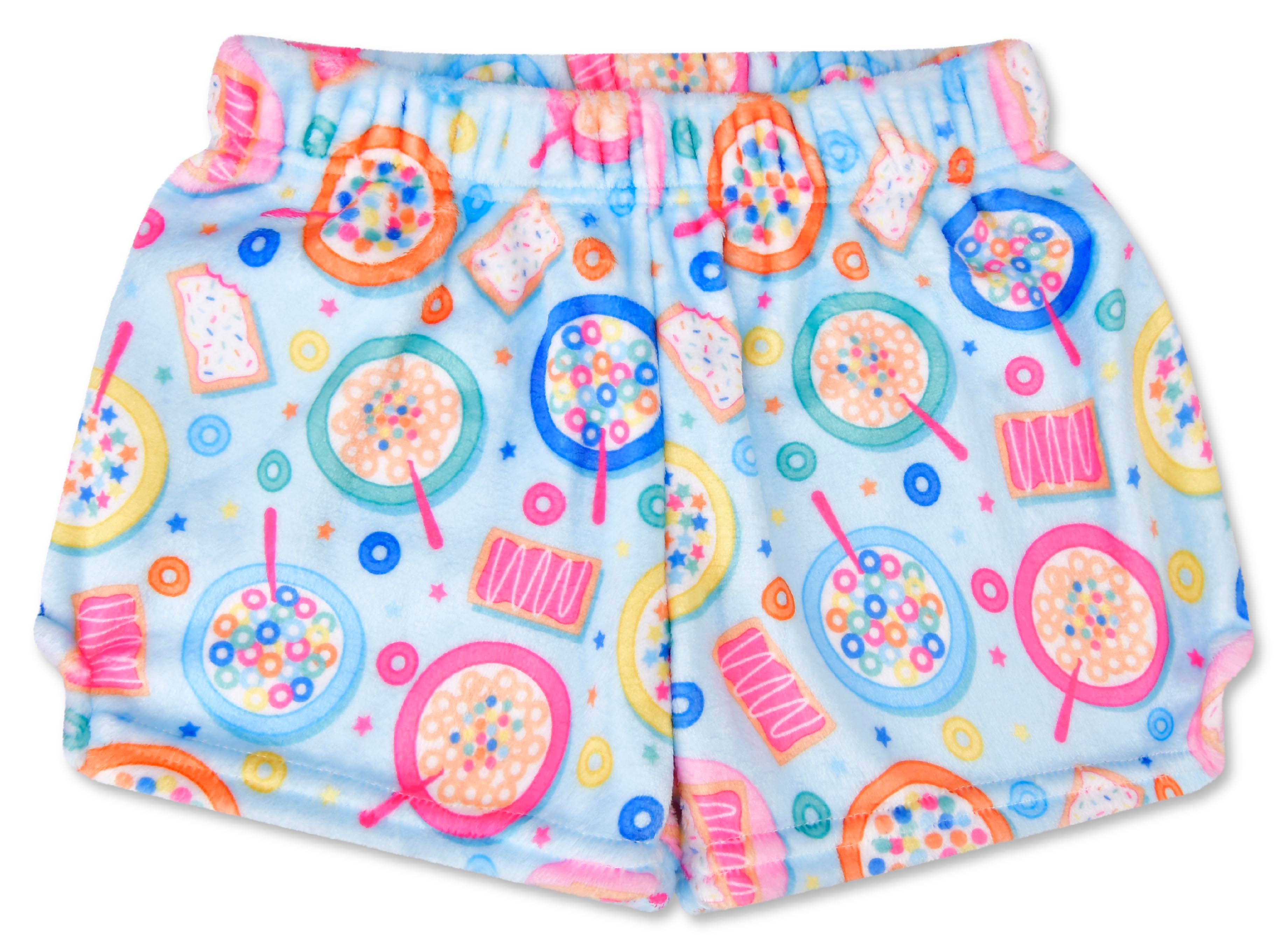 Iscream - Wholesale Shorts - Kids - Sweet Cereal Plush Shorts (X-Small (4-6))0