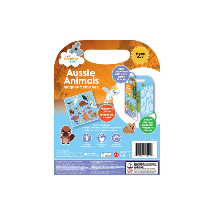 My Creative Box – wholesale Leksaksset - Barn – Aussie Animals magnetiska lekset2