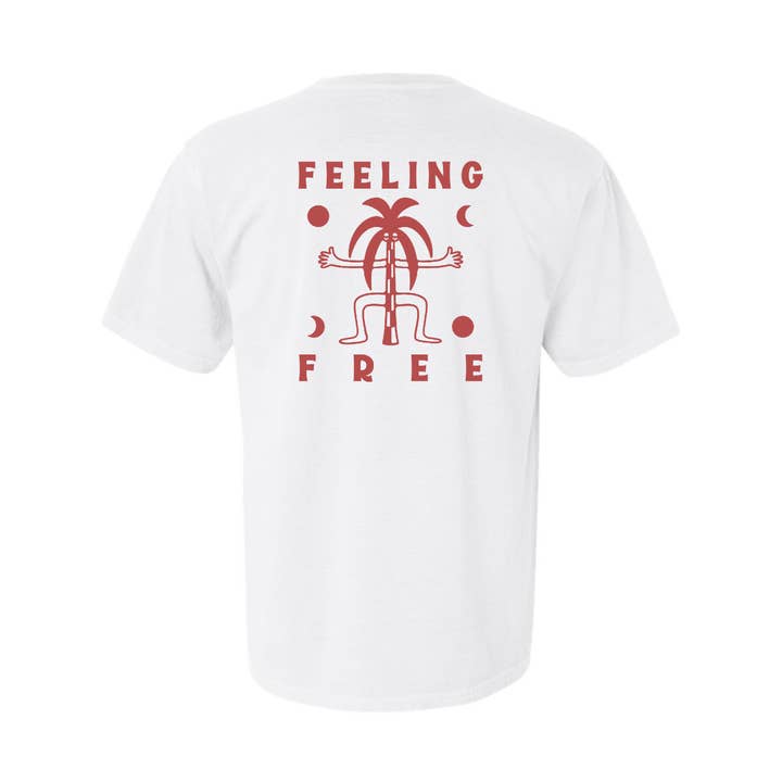 CAMISETA FEELING FREE BLANCA para venta al por mayor de Hermano