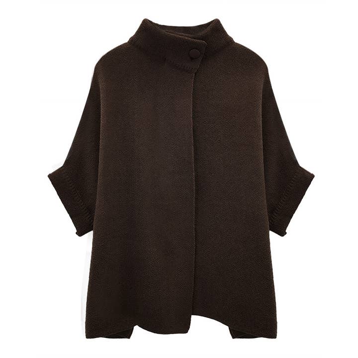 Sensibling Corp. - Wholesale Cardigan - Women's - Solid Neck Button Cardigan
15