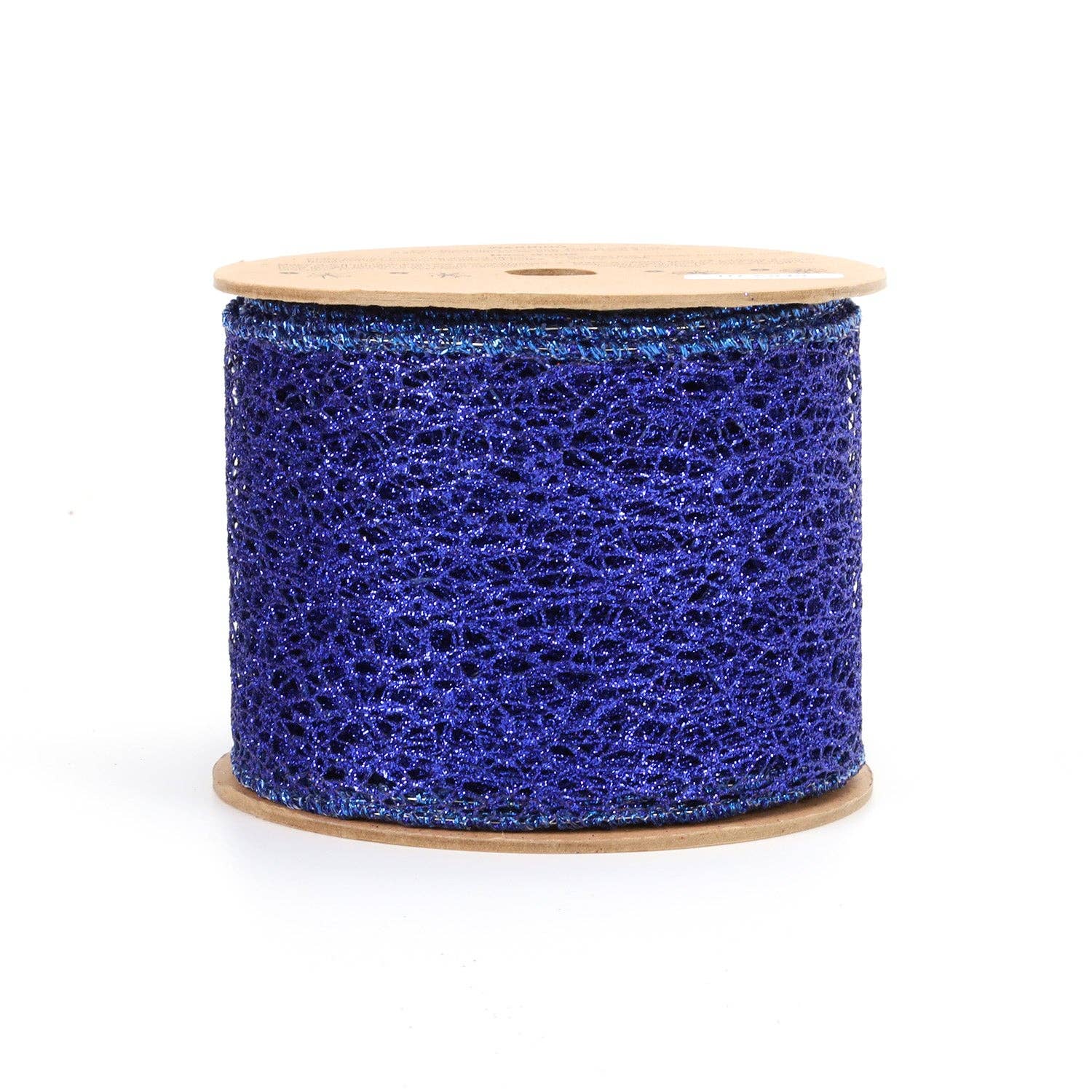 LA Ribbons Wholesale - Wholesale Ribbon - Gift Wrapping - 3" Mesh Wired Ribbon | Royal | 10 Yard Roll3