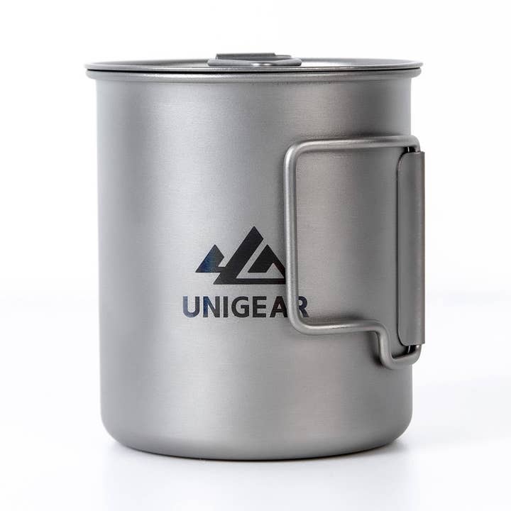 Unigear 100% Titanium Camping Cup 450ml for wholesale by Unigear