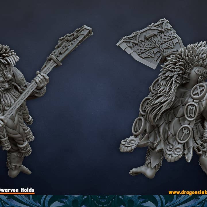 Zwergdrachenjäger für den Großhandel von Forg3d