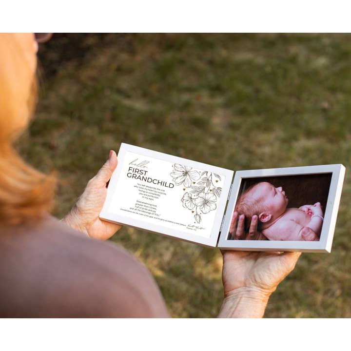 The Grandparent Gift Co. Inc. - Wholesale Picture Frame - Kids & Baby - First Grandchild Photo Frame Christian Scripture 4x6 3131C-F