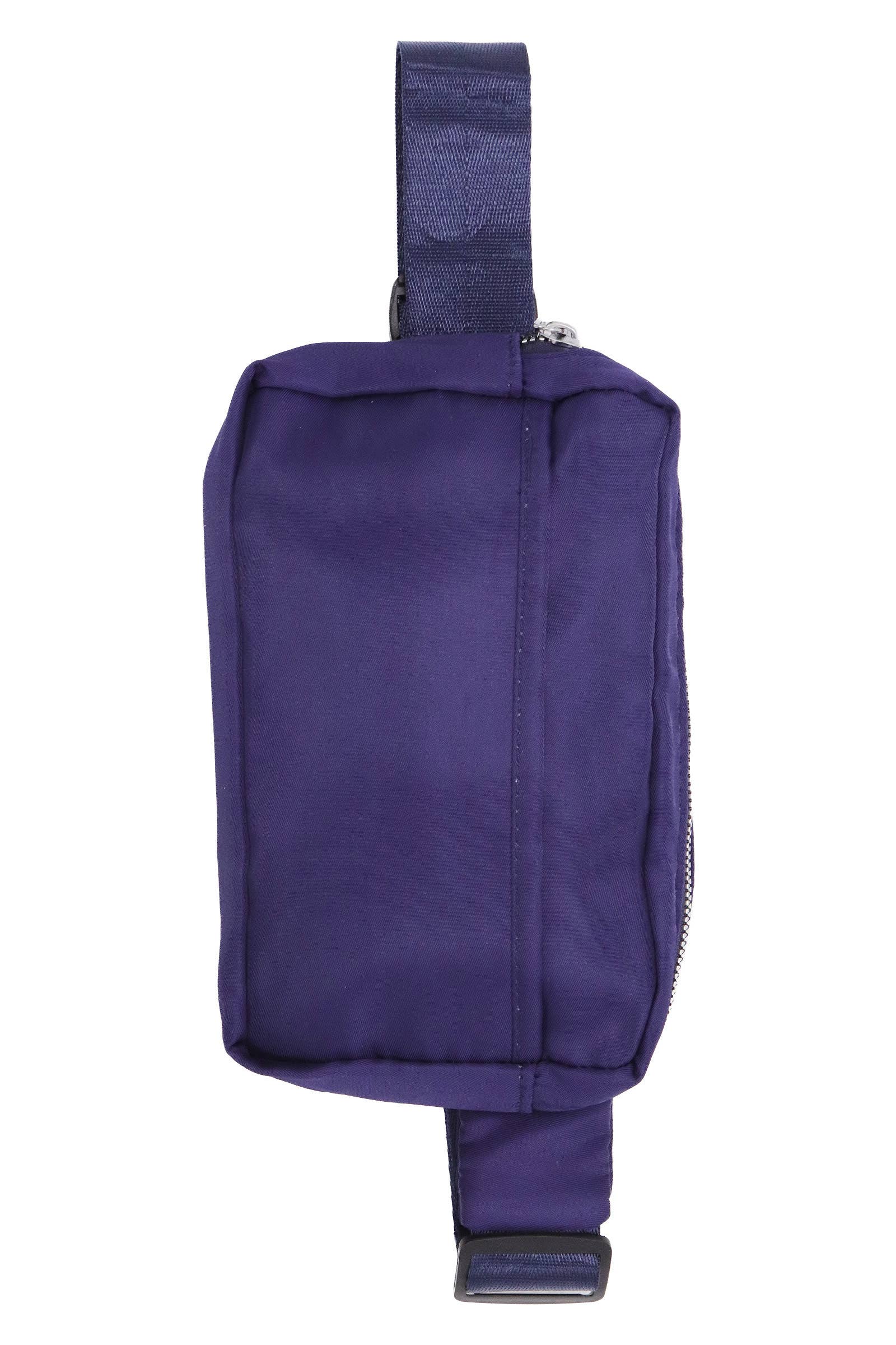 ASSORTED Minimal Matte Solid Belt Bum Fanny Pack for wholesale on Faire11