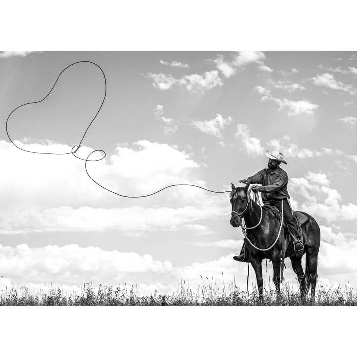 Montana Heart Zwart-wit voor wholesale door Laurie Childs Photography