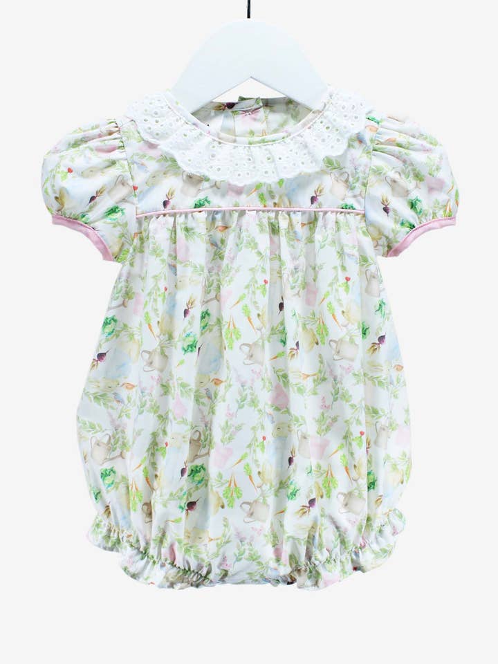 Peter Bunny Mia Bubble for wholesale by Baby Blessings Clothing