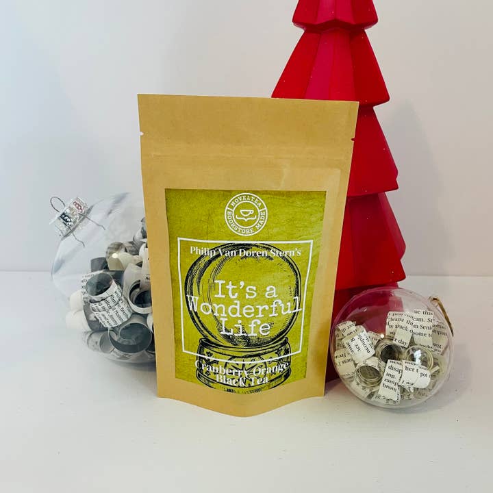 NovelTea Bookstore & Gifts - Wholesale Loose Tea - It's a Wonderful Life - Cranberry Orange Black Tea