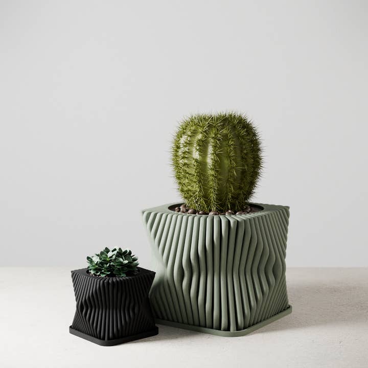 TIDE Planter for wholesale by Modernized Pottery