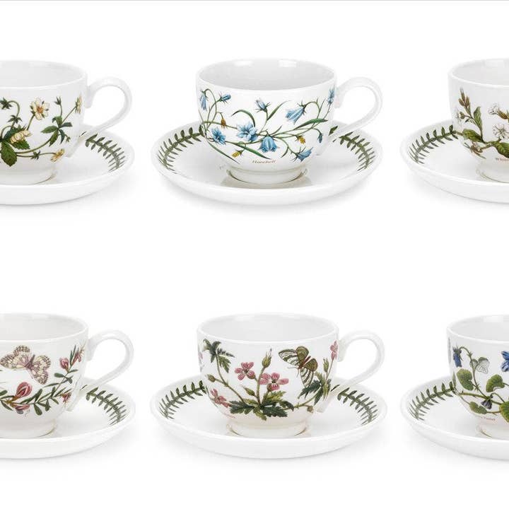 Portmeirion, Spode, Pimpernel, Nacthmann, Wrendale Designs - Wholesale Tea Set - Portmeirion Botanic Garden Teacups & Saucer (T) (Asst Motif)0