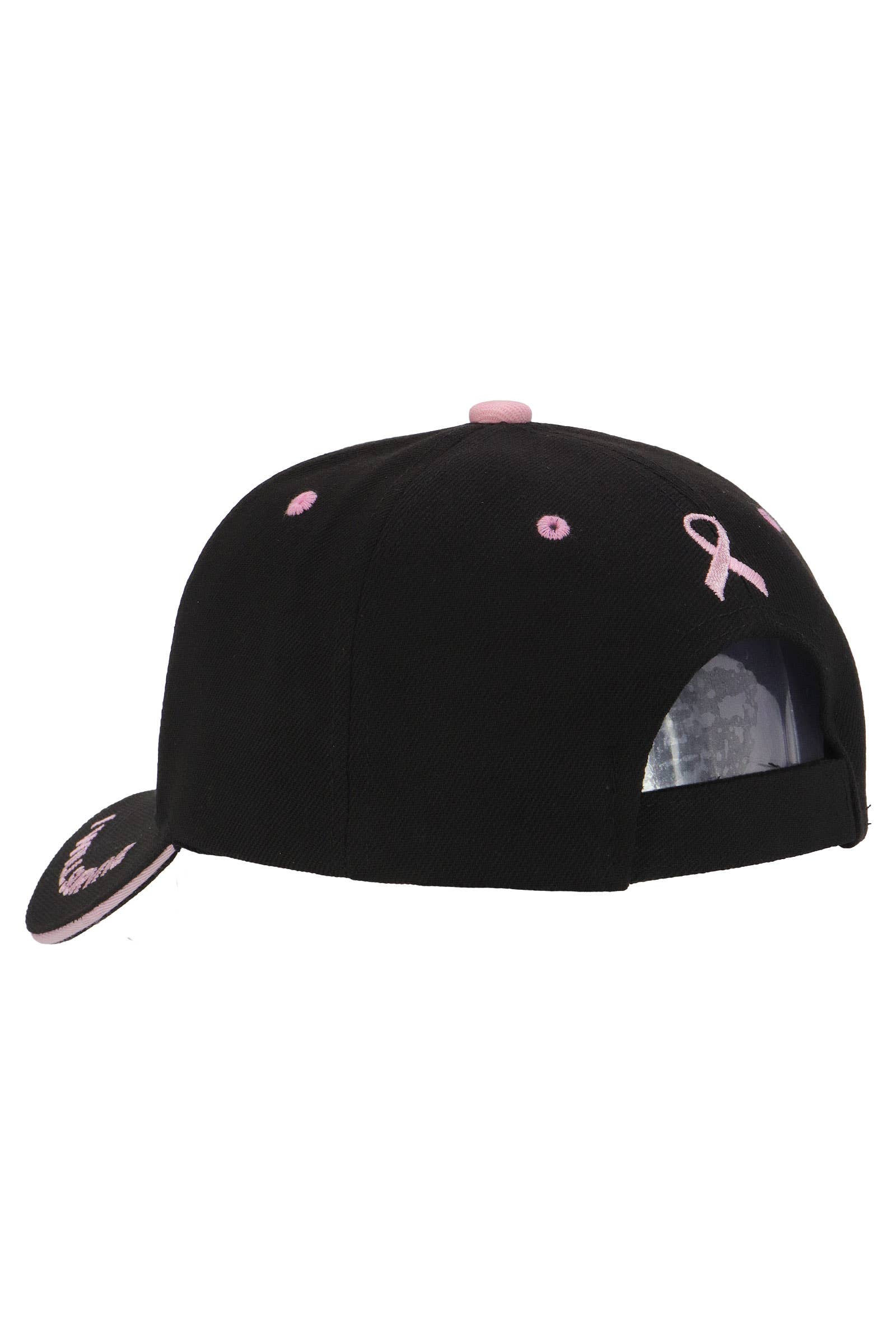 Wholesale Breast Cancer Awareness Ribbon Baseball Cap for your