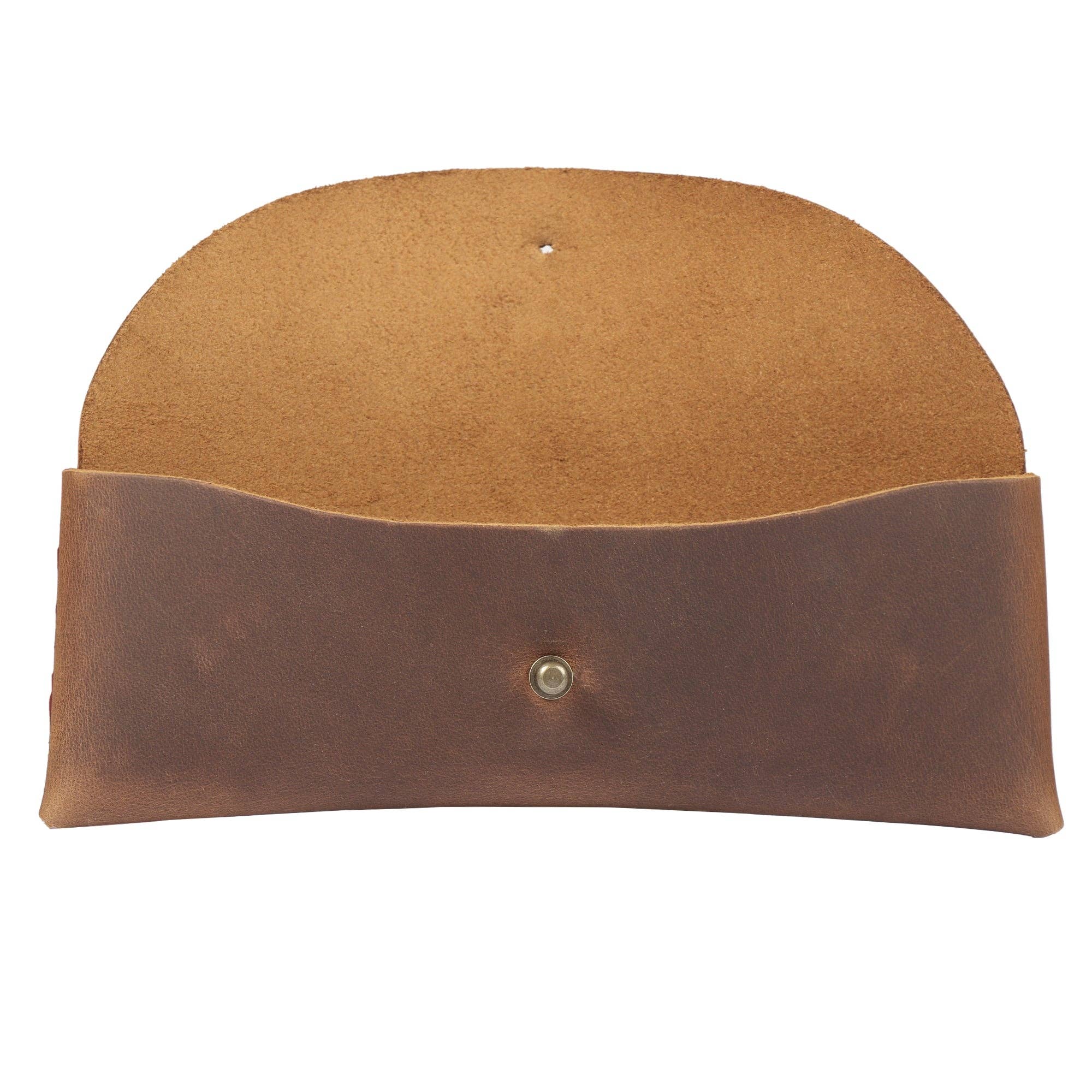 Londo – wholesale Pen & pencil holder – Londo Top Grain Leather Pen Case with Metal Snap Fastener, Pencil Pouch Stationery Bag35