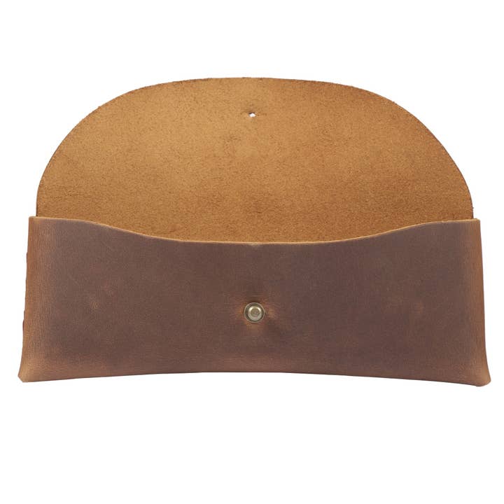 Londo – wholesale Pen & pencil holder – Londo Top Grain Leather Pen Case with Metal Snap Fastener, Pencil Pouch Stationery Bag35