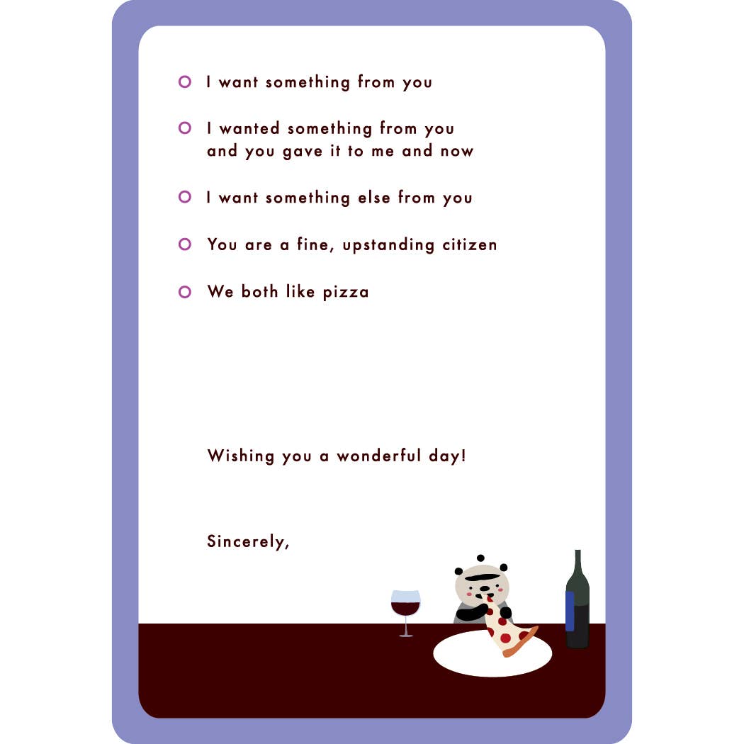 Fomato - Wholesale Stationery/Notecard Set - Notecard:  All-Occasion1