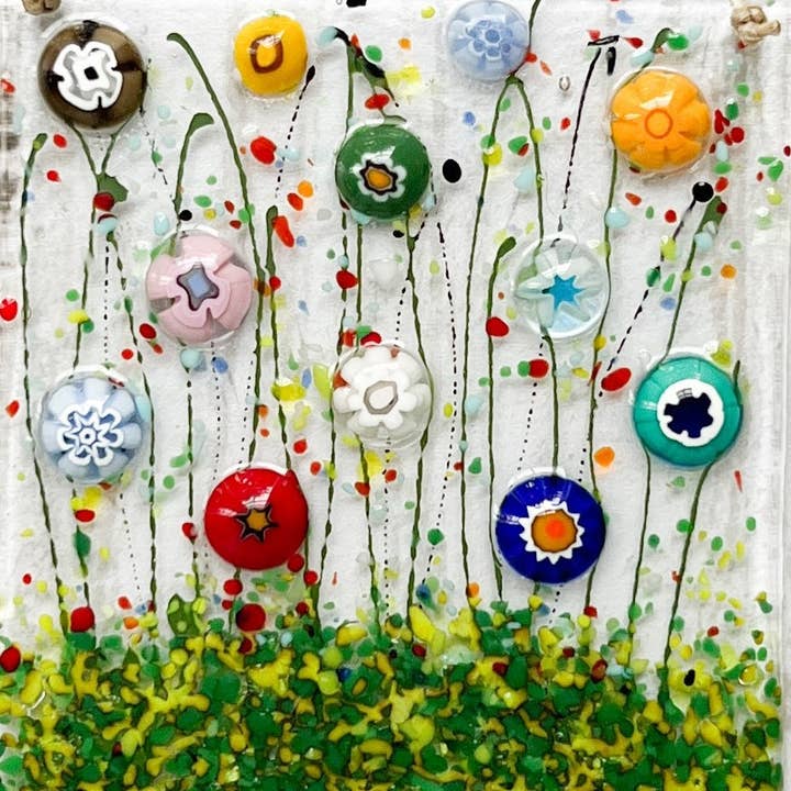 Glass Girl Studio - Wholesale Picture Frame - Floating Frame - Wildflower3