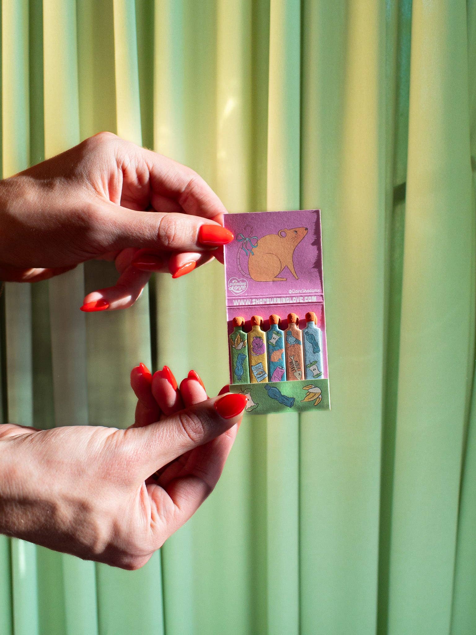 A Shop of Things – wholesale Matches – Trash Matchbook5