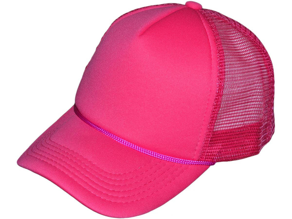 Buck Wholesale – Großhandel Trucker-Cap – Unisex – Buck Wholesale Schlichte Schaumstoff-Trucker-Caps mit Netzrückseite, mittleres Profil (44 Farben)21