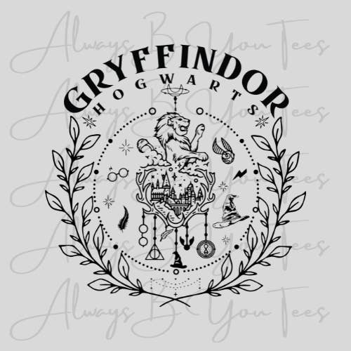 Gryffindor DTF Transfer for wholesale by Always B You Tees