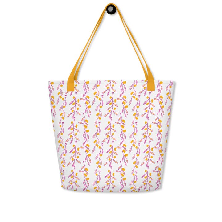 Palet Theory - Wholesale Tote bag – Women's - Wattle Tree Flower Tote Bag1