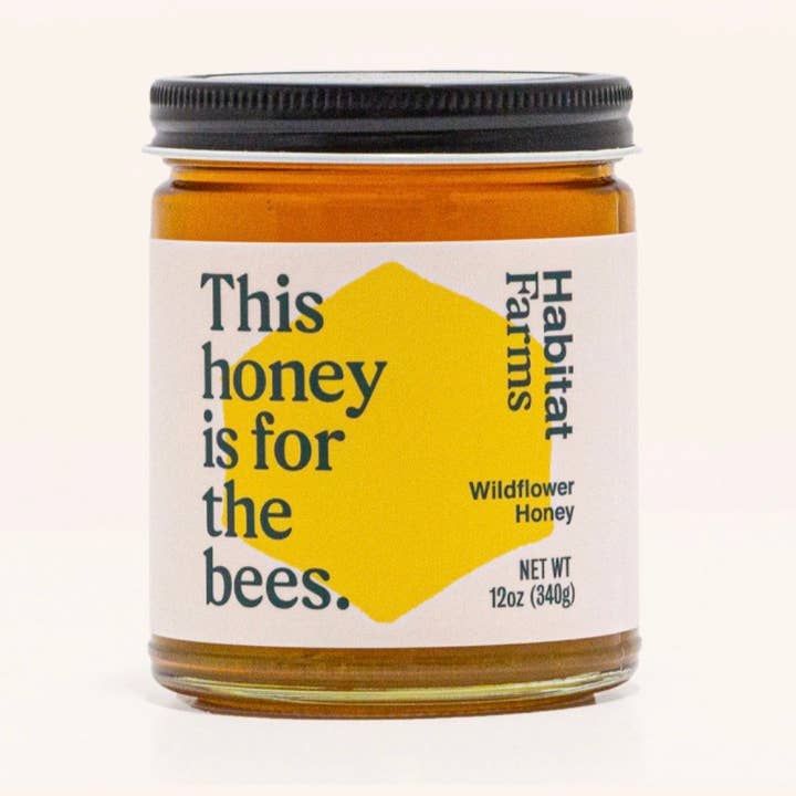 Miel de fleurs sauvages pour la vente par Habitat Farms