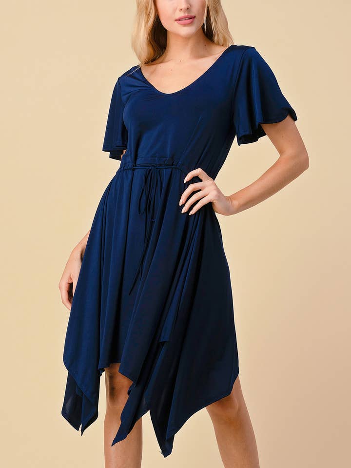 AD0208A - NAVY - REGELMÆSSIG STØRRELSE for engroshandel hos Lily Gray