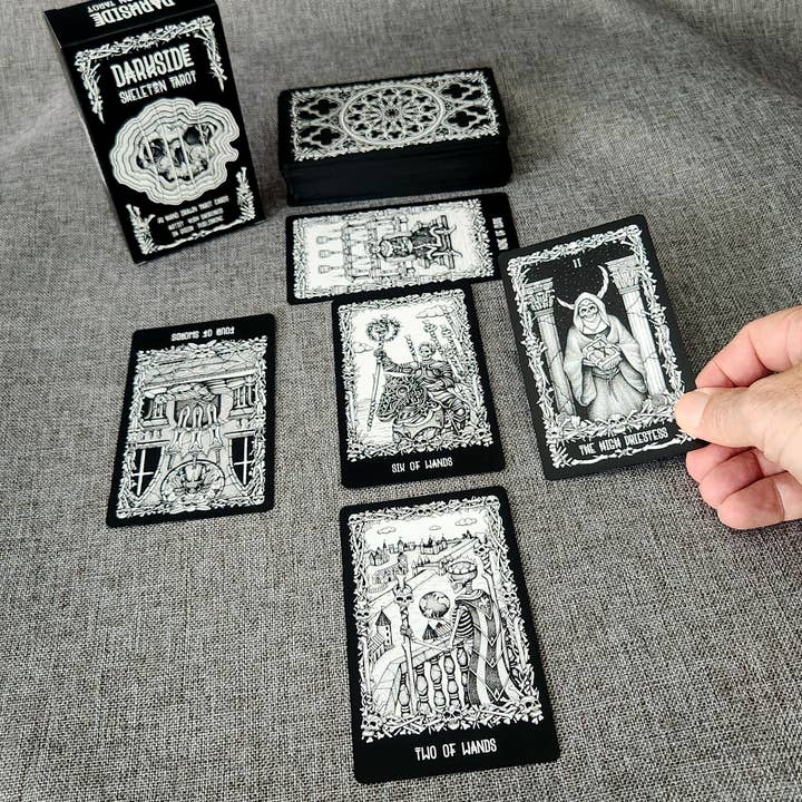 Da Brigh Tarot - Wholesale Tarotkaarten - Darkside Skeleton tarotkaarten deck6
