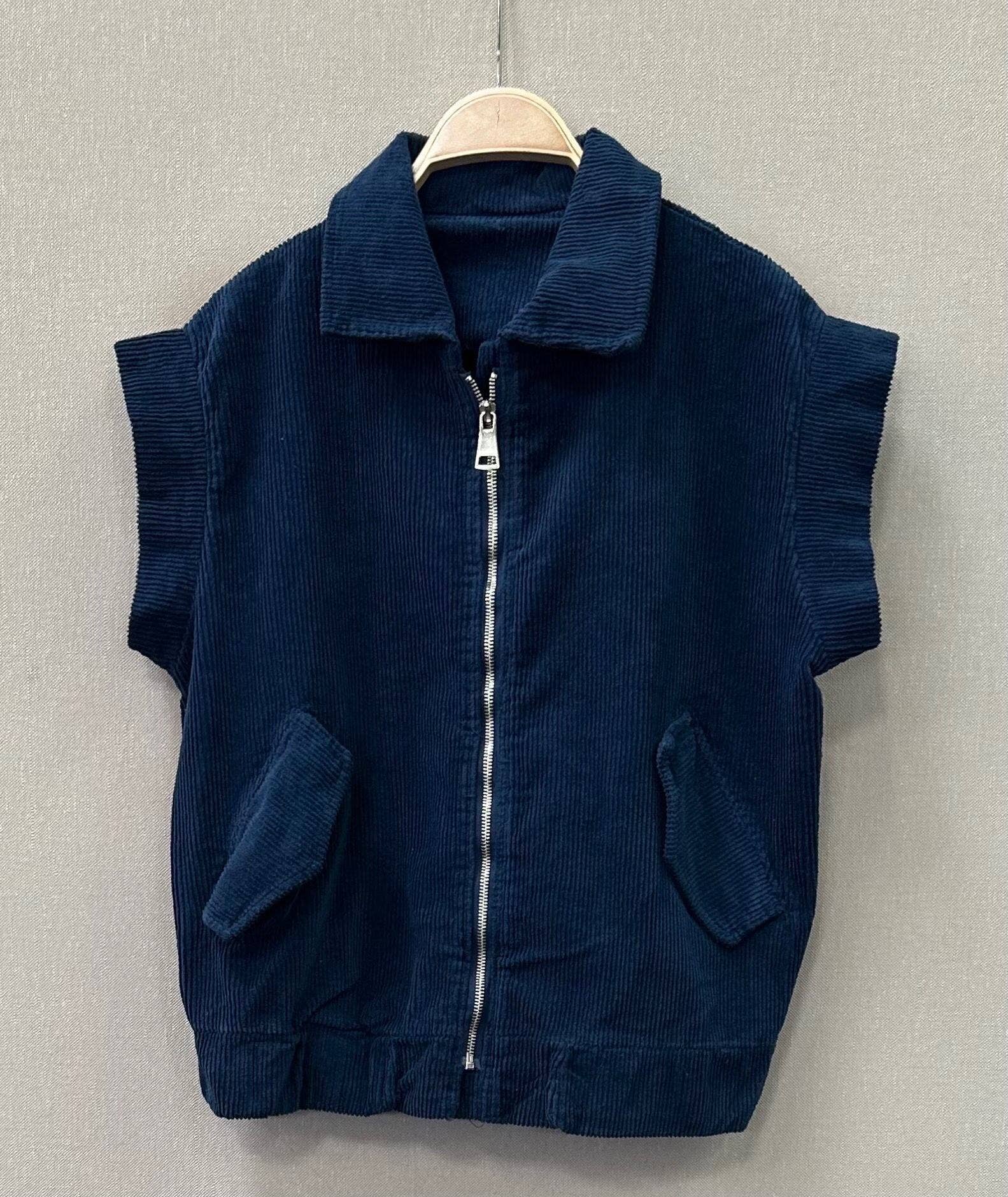 SWEET MAGIC MODA Y COMPLEMENTOS - Wholesale Outerwear Vest - Women's - CORDUROY VEST1