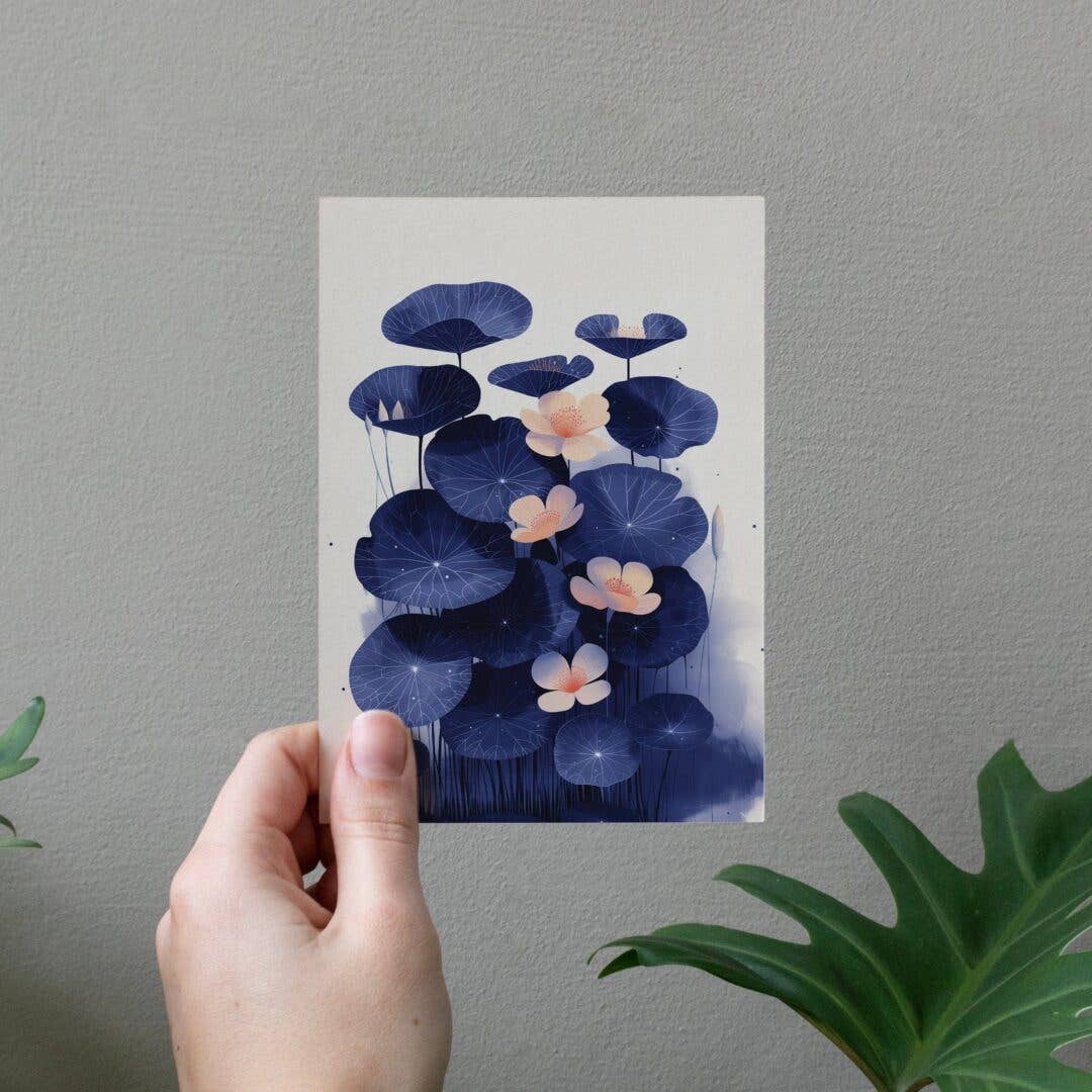 Botanopia - gifts , decor and cards for plant lovers - Vente Carte de vœux classique - Capucines | Carte de vœux quotidienne | Fleur du mois de naissance3