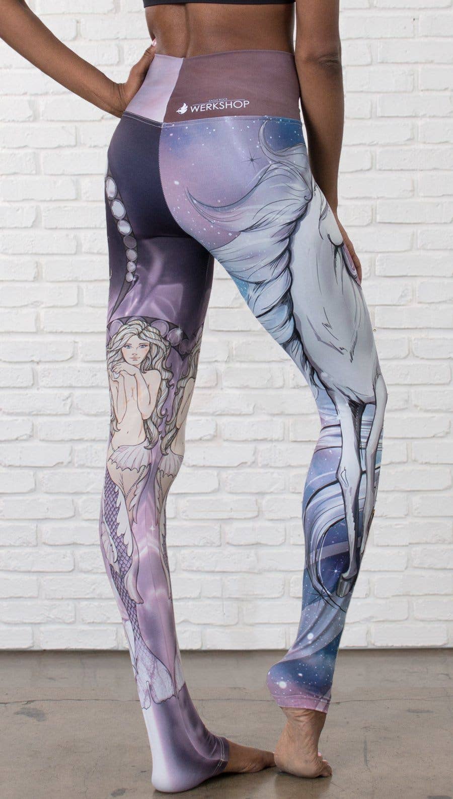 Eagle Rock Werkshop® - Wholesale Athletic/Lounge Leggings - Women's - Fantasy MASHUP - Buttery Soft Athleisure Leggings1