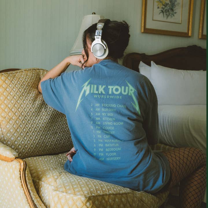 Milk Tour™ Tee for wholesale by The Little Milk Bar