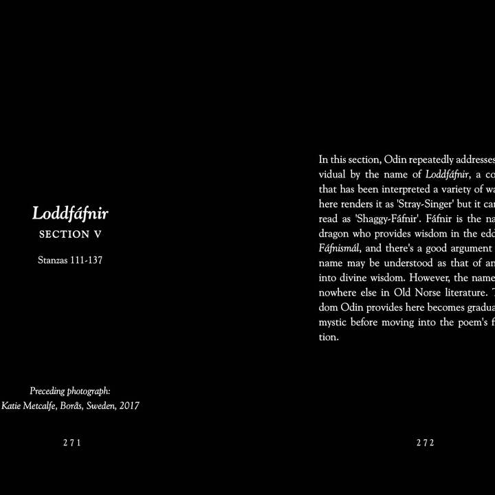 Hyldyr - Wholesale Poetry & Drama - The Comparative Hávamál7
