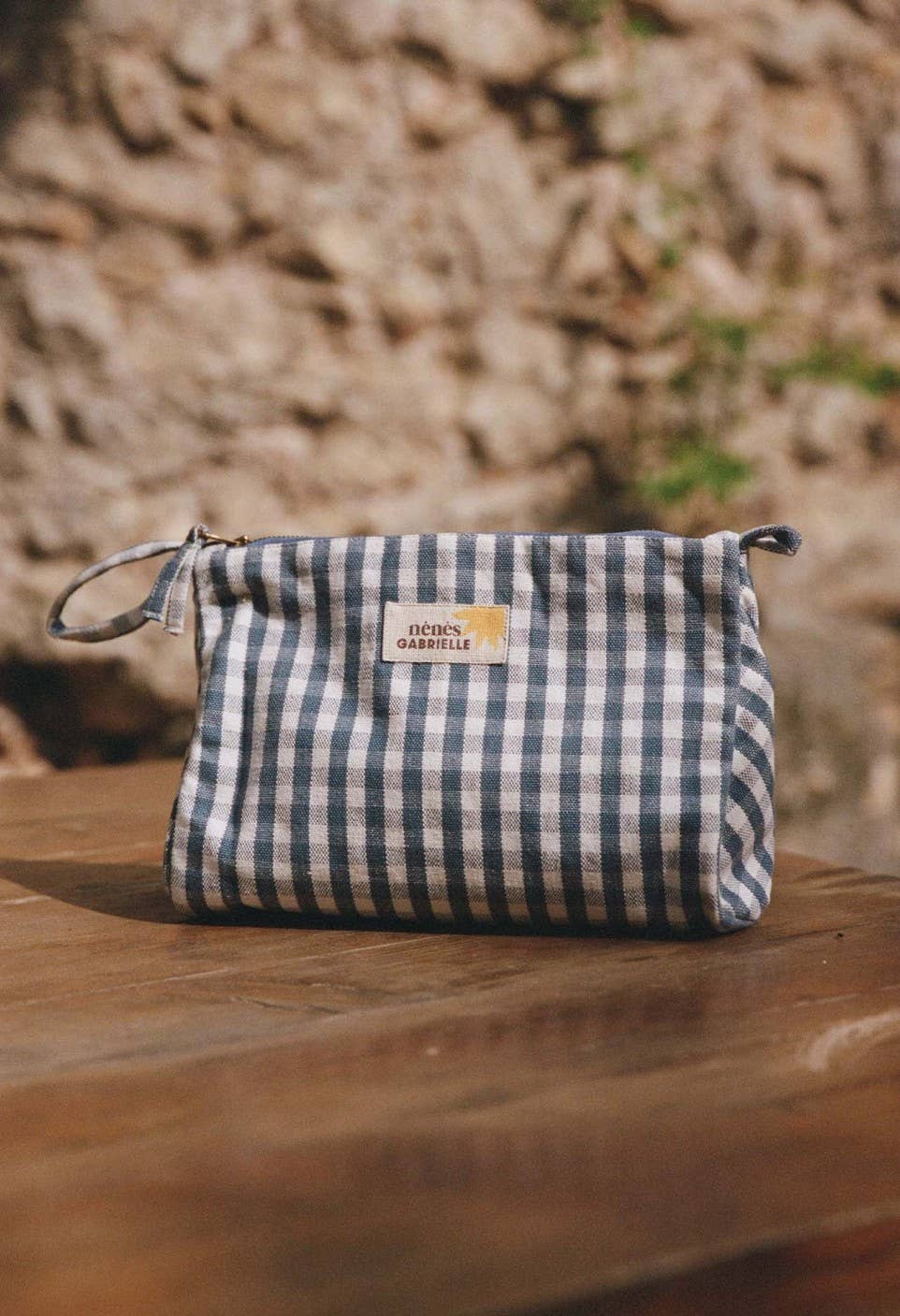 Gabrielle Paris - Wholesale Handtasje - Dames - Tasje met handvat Vichy Oceaan Néné x Gabrielle0