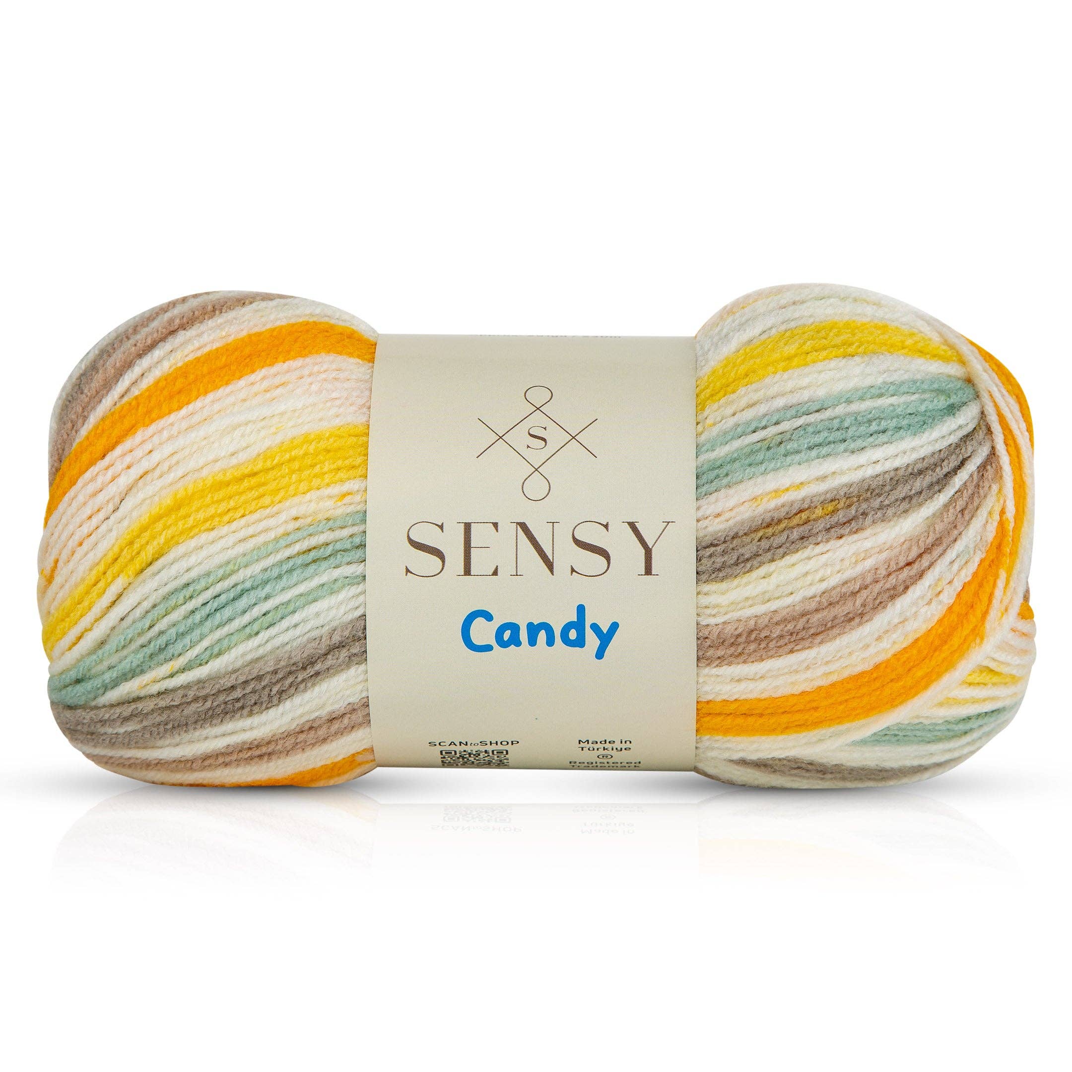 Sensy - Wholesale Yarn - Sensy Candy Yarn, 3.5 oz, 251 Yards, Gauge 3 Light10