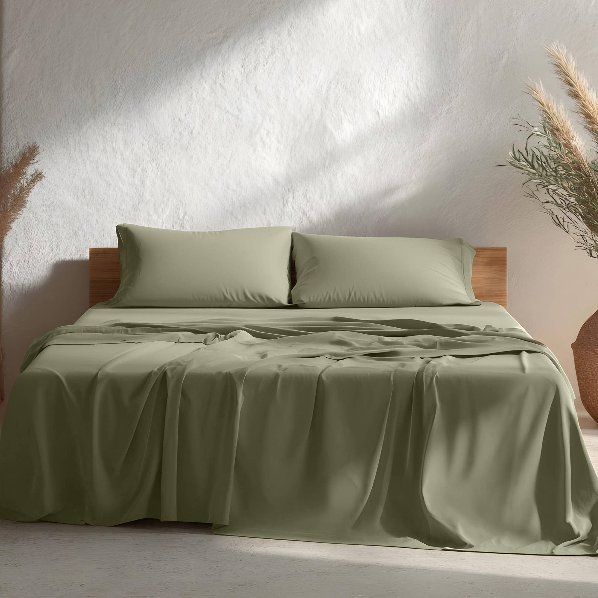 GAMUSI - Wholesale Sheet Set - 100% Cotton Soft Sheet Set 144 Thread Count - 3/4 Pieces16