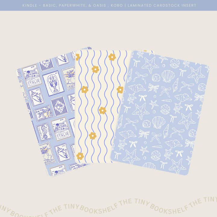The Tiny Bookshelf - Wholesale Book Cover - Italian Spring Kindle / Kobo Insert Collection