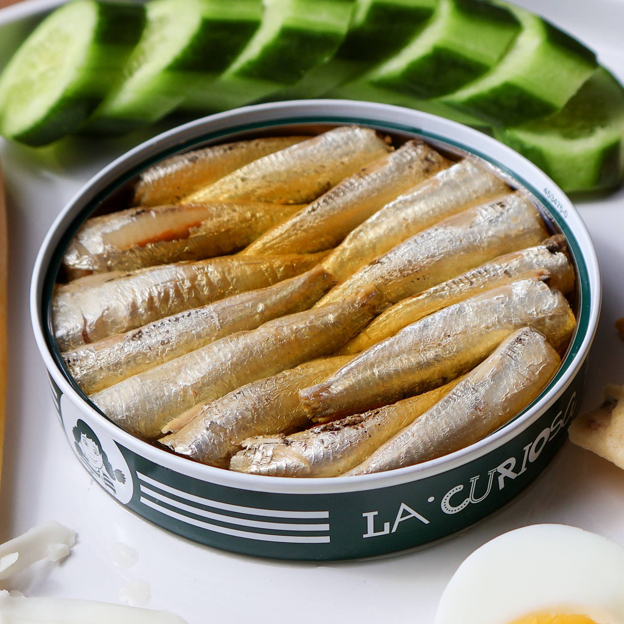 FishNook Tinned Seafood Co. - Wholesale Tinned Fish - La Curiosa Small Sardines in Olive Oil, 4.2oz2