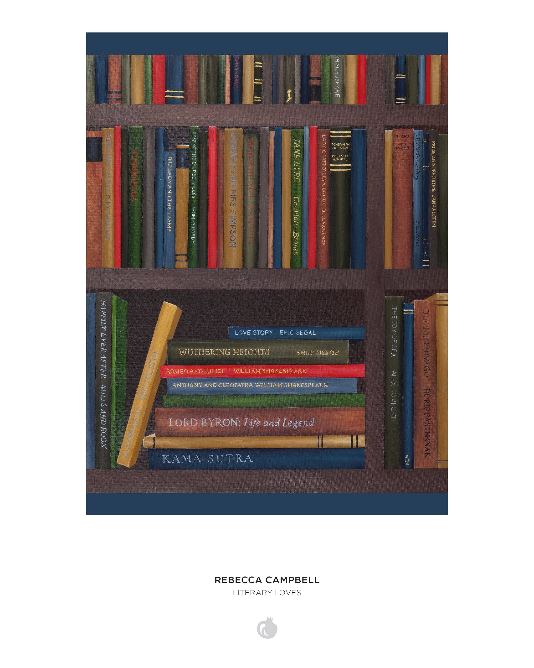 Pomegranate - Wholesale Puzzle - Adult - Rebecca Campbell: Literary Loves 500-Piece Jigsaw Puzzle2