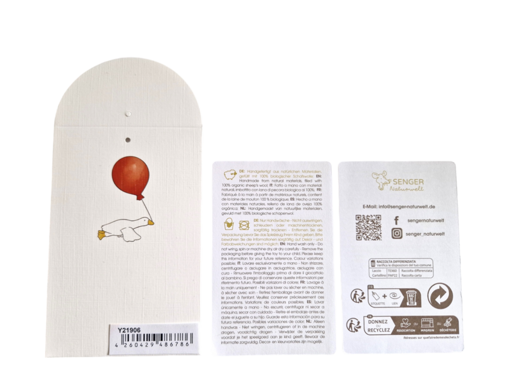 Senger-Naturwelt - Wholesale Knuffels - Kinderen en baby - Witte babybeer knuffel van Senger-Naturwelt1