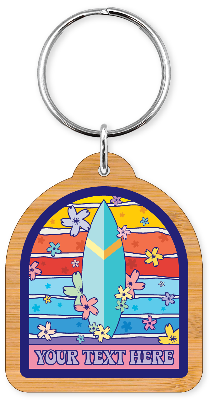 Morris Magnets - Wholesale Keychain - Unisex - Keychain - Surfboard Badge2