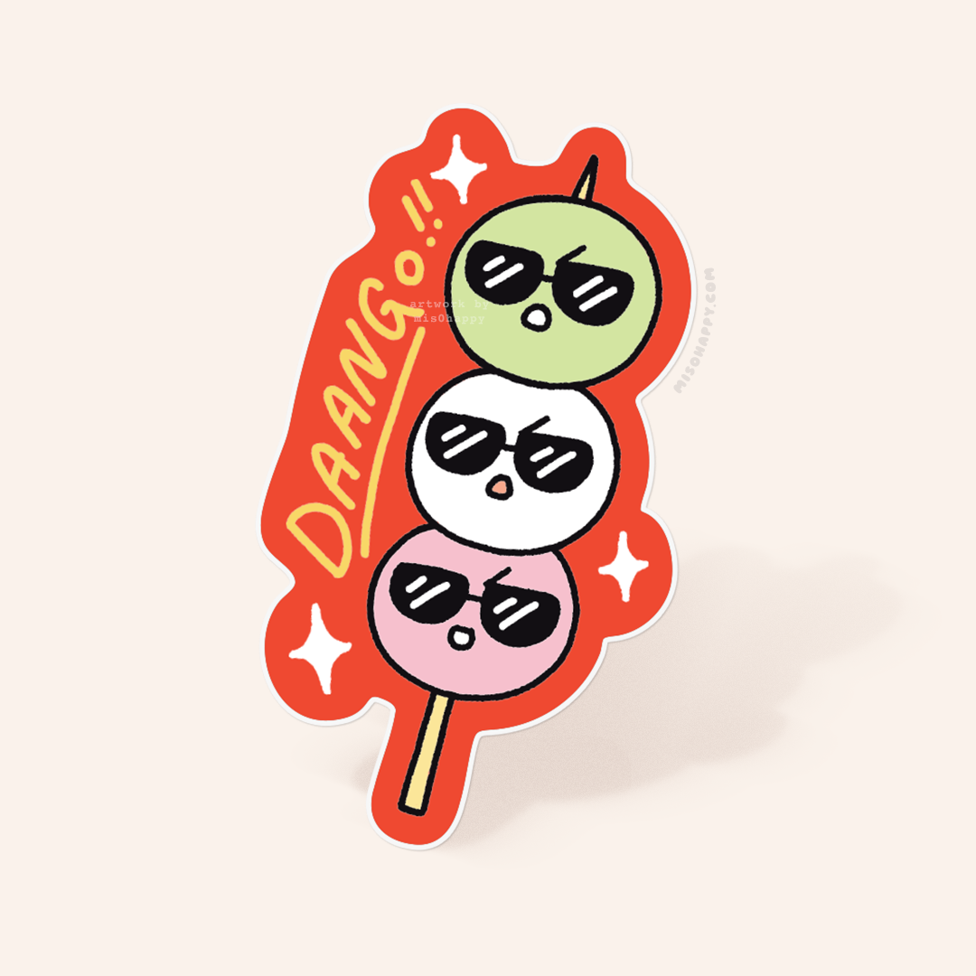 MIS0HAPPY - Wholesale Sticker - "Dango!" Sticker0